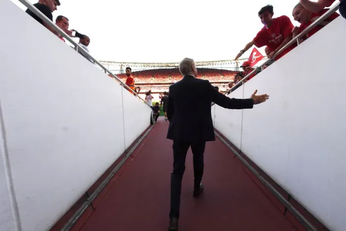 Framed Print : Arsene Wenger's Farewell: Arsenal vs. Burnley, Premier League, 2018