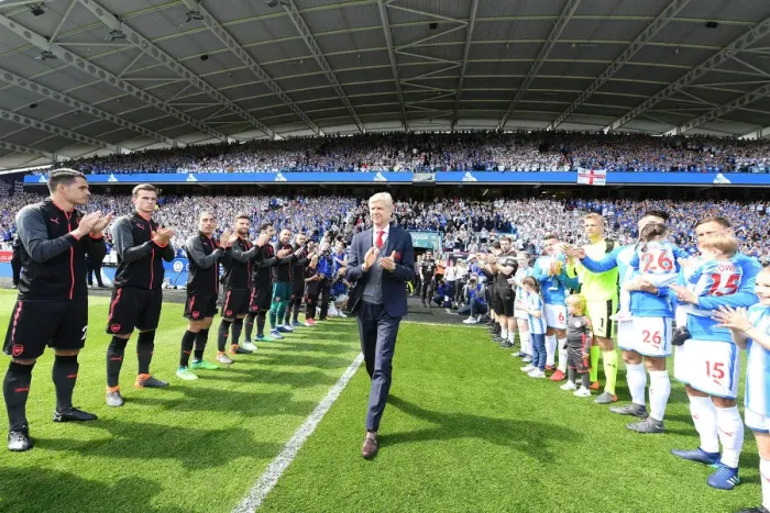 Framed Print : Arsene Wenger's Farewell: Huddersfield Town vs. Arsenal, May 2018 (Premier League) Framed Print : Arsene Wenger's Farewell: Huddersfield Town vs. Arsenal, May 2018 (Premier League)