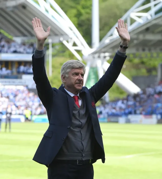 Framed Print : Arsene Wenger's Farewell: Huddersfield Town vs. Arsenal (May 2018)