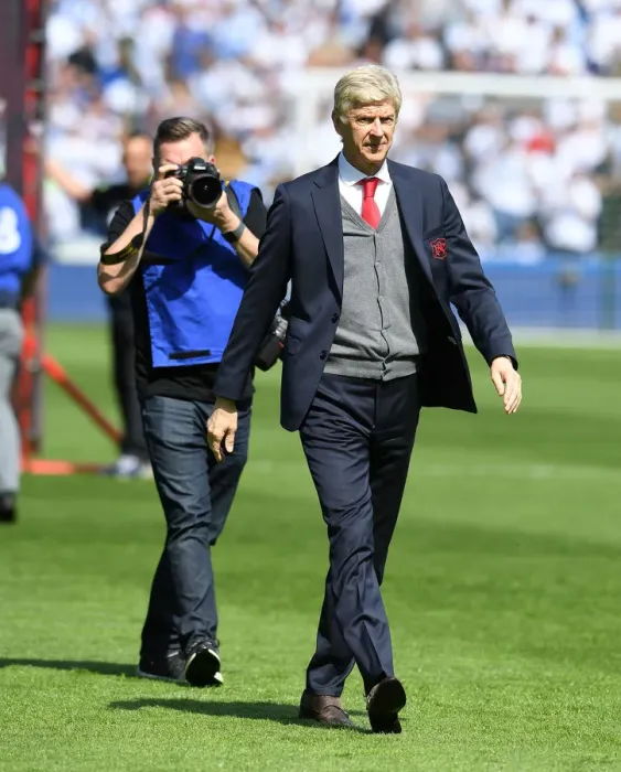 Framed Print : Arsene Wenger's Farewell: Huddersfield Town vs. Arsenal (May 2018)