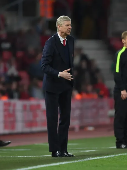 Framed Print : Arsene Wenger's Final Showdown at Southampton: May 2017 Premier League Clash