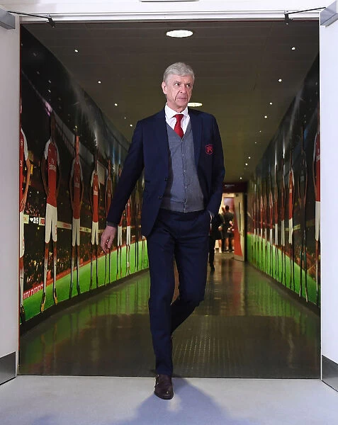 Arsene Wenger's Pre-Match Ritual: Arsenal Manager before Arsenal vs. West Ham United (April 2018)