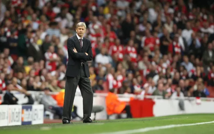 Framed Print : Arsene Wenger's Triumph: Arsenal's 2-0 Champions League Victory over Olympiacos (2009) Framed Print : Arsene Wenger's Triumph: Arsenal's 2-0 Champions League Victory over Olympiacos (2009)