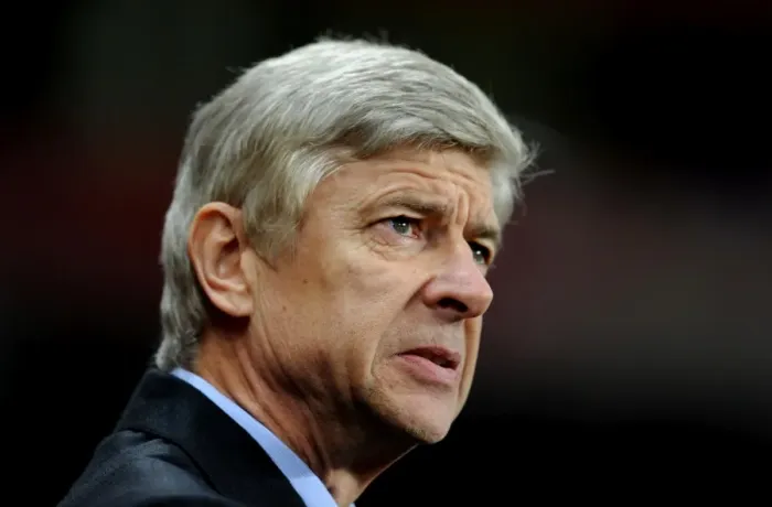 Framed Print : Arsene Wenger's Triumph: Arsenal's 3-1 Victory over Partizan Belgrade in the UEFA Champions League