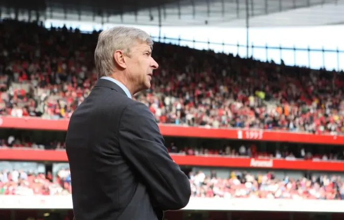 Framed Print : Arsene Wenger's Triumph: Arsenal's 6-2 Victory Over Blackburn Rovers in the Premier League, 2009