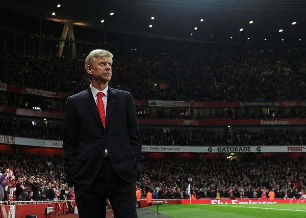 Arsene Wenger's Unwavering Focus: Arsenal vs Manchester United, Premier League 2014-15
