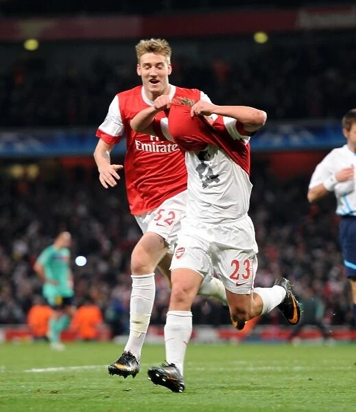 Arshavin and Bendtner: Unforgettable Moment as Arsenal Takes a 2-1 Lead Over Barcelona in the Champions League