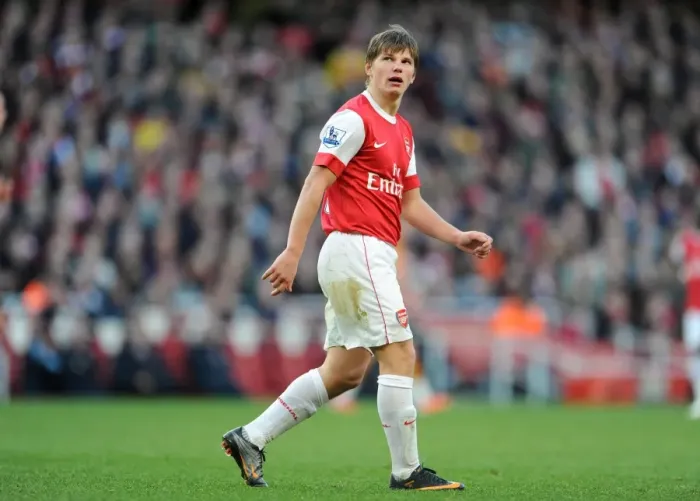 Framed Print : Arshavin Scores Duo as Arsenal Triumphs 2:0 over Wolverhampton in Premier League