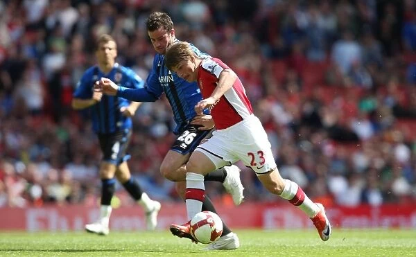 Arshavin Shines: Arsenal's 2-0 Victory Over Middlesbrough in the Premier League, April 2009