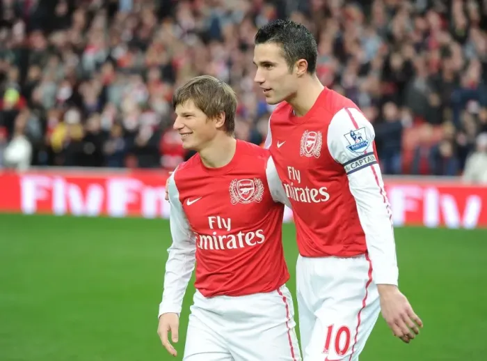 Framed Print : Arshavin and van Persie: Pre-Match Focus at Arsenal's Emirates Stadium (Arsenal v Queens Park Rangers, 2011-12) Framed Print : Arshavin and van Persie: Pre-Match Focus at Arsenal's Emirates Stadium (Arsenal v Queens Park Rangers, 2011-12)