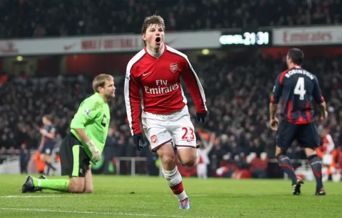 Framed Print : Arshavin's Brilliant Goal: Arsenal's 4-2 Victory Over Bolton Wanderers, Barclays Premier League, Emirates Stadium (2010) Framed Print : Arshavin's Brilliant Goal: Arsenal's 4-2 Victory Over Bolton Wanderers, Barclays Premier League, Emirates Stadium (2010)