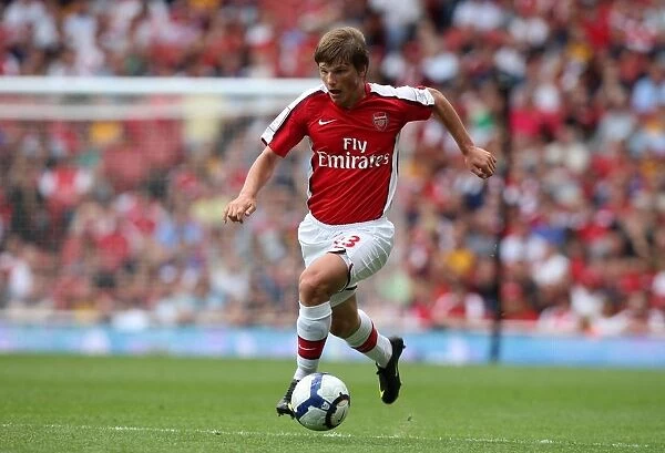 Arshavin's Brilliant Performance: Arsenal's 3-0 Crush of Rangers at Emirates Cup