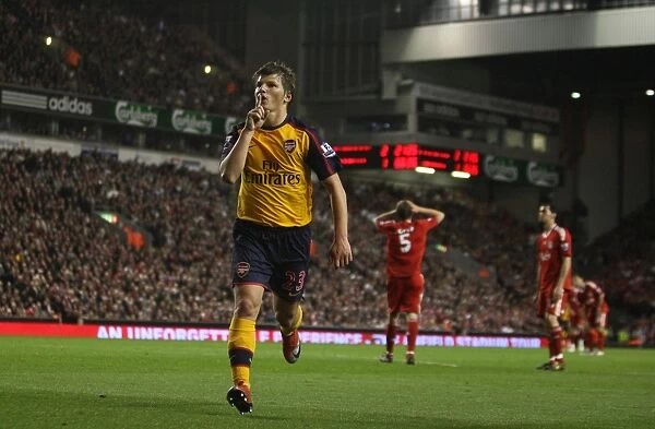 Arshavin's Double Strike: The Thrilling 4-4 Draw Against Liverpool