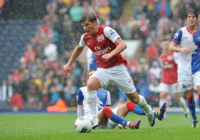 Framed Print : Arshavin's Dramatic Performance: Blackburn Rovers 4-3 Arsenal, Premier League, Ewood Park, September 17, 2011