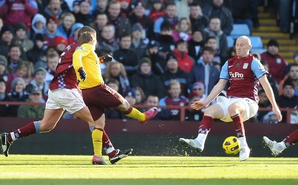 Arshavin's Intense Debut Goal: Aston Villa 2-4 Arsenal, Premier League 2010