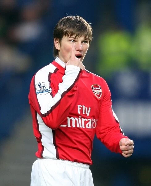 Arshavin's Struggle at Stamford Bridge: Arsenal's 2-0 Defeat in the Barclays Premier League