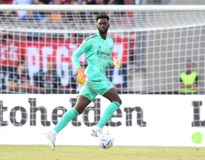 Framed Print : Arthur Okonkwo Faces 1. FC Nürnberg: Arsenal's Pre-Season Battle in Germany Framed Print : Arthur Okonkwo Faces 1. FC Nürnberg: Arsenal's Pre-Season Battle in Germany