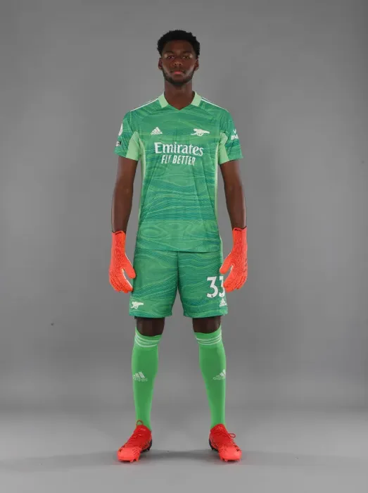 Framed Print : Arthur Okonkwo Kicks Off Arsenal's 2021-22 Season Training Framed Print : Arthur Okonkwo Kicks Off Arsenal's 2021-22 Season Training