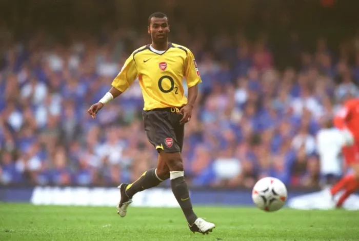 Framed Print : Ashley Cole in Action: Arsenal vs. Chelsea at FA Community Shield, 2005 Framed Print : Ashley Cole in Action: Arsenal vs. Chelsea at FA Community Shield, 2005