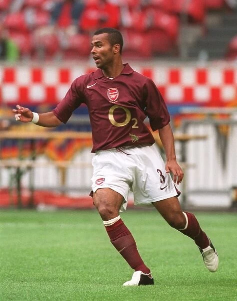 Ashley Cole in Action: Arsenal's Victory over Porto at the Amsterdam Tournament, 2005