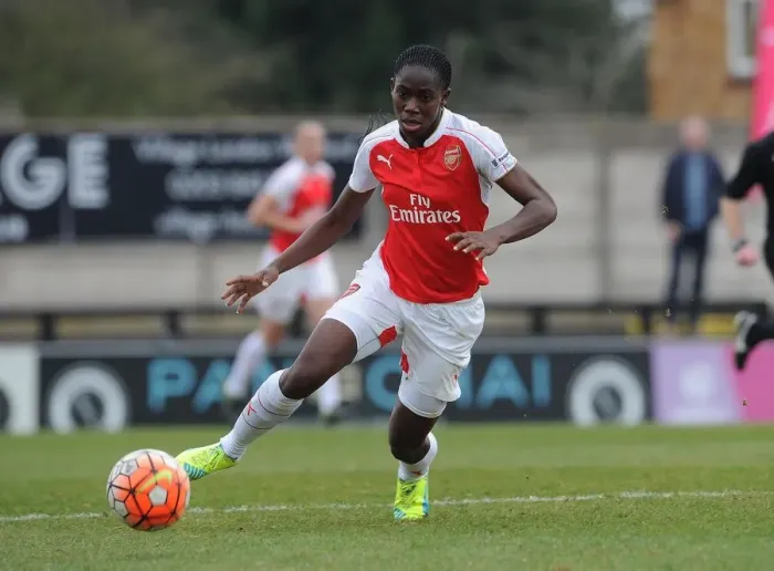 Framed Print : Asisat Oshoala Scores the Winning Penalty: Arsenal Ladies Advance to FA Cup Semifinals Framed Print : Asisat Oshoala Scores the Winning Penalty: Arsenal Ladies Advance to FA Cup Semifinals