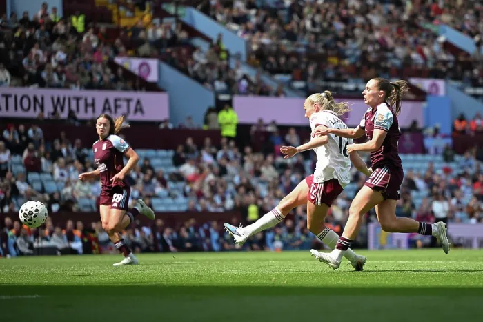 Framed Print : Aston Villa v Arsenal - Barclays Women's Super League Aston Villa v Arsenal - Barclays Women's Super League