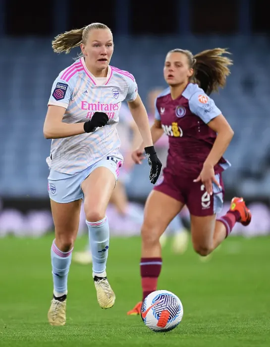 Framed Print : Aston Villa v Arsenal FC - Barclays Women's Super League