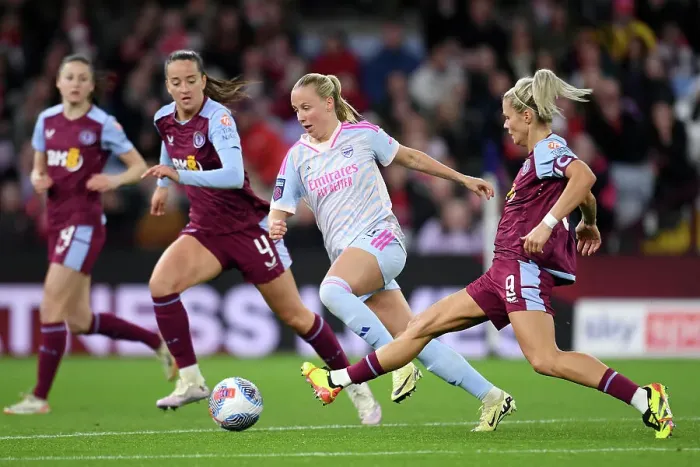 Framed Print : Aston Villa v Arsenal FC - Barclays Women's Super League