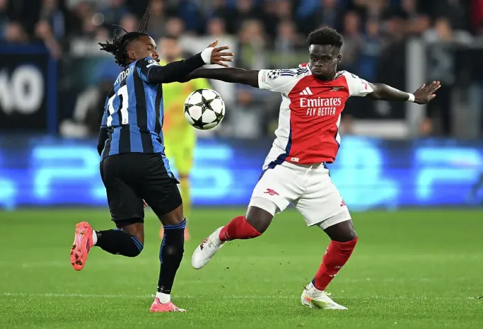 Framed Print : Atalanta BC v Arsenal FC - UEFA Champions League 2024 / 25 League Phase MD1 Framed Print : Atalanta BC v Arsenal FC - UEFA Champions League 2024 / 25 League Phase MD1