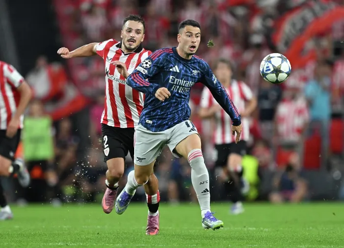 Framed Print : Athletic Club v Arsenal FC - UEFA Champions League 2025 / 26 League Phase MD1
