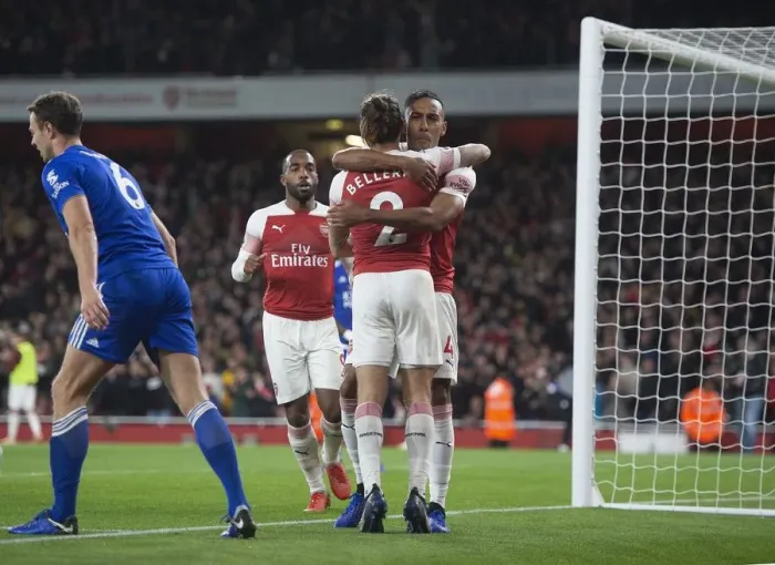 Framed Print : Aubameyang 1st goal 5 181022WAFC