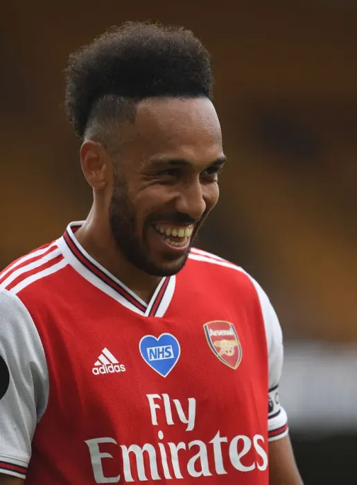 Framed Print : Aubameyang in Action: Wolverhampton Wanderers vs Arsenal FC, Premier League 2019-2020 Framed Print : Aubameyang in Action: Wolverhampton Wanderers vs Arsenal FC, Premier League 2019-2020