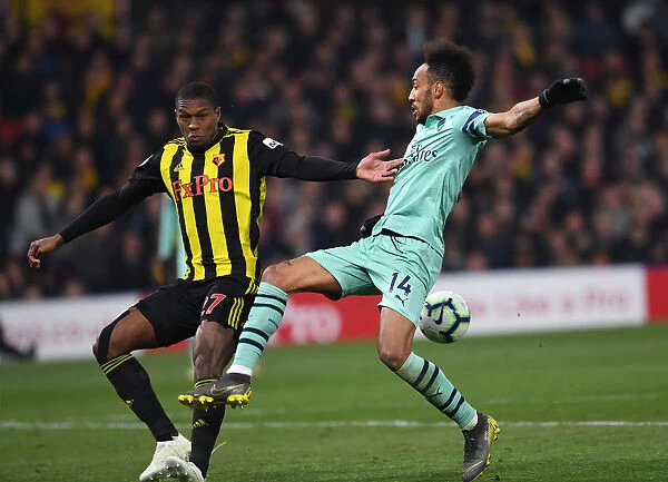 Aubameyang Faces Off Against Kabasele: Watford vs. Arsenal, Premier League 2018-19