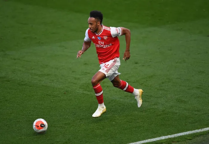Framed Print : Aubameyang Leads Arsenal Past Brighton in 2019-20 Premier League Clash Framed Print : Aubameyang Leads Arsenal Past Brighton in 2019-20 Premier League Clash