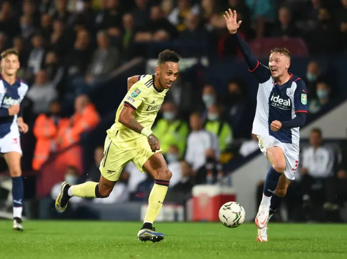 Framed Print : Aubameyang Leads Arsenal Past West Brom in Carabao Cup Framed Print : Aubameyang Leads Arsenal Past West Brom in Carabao Cup