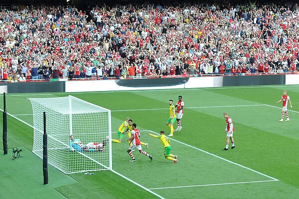 Aubameyang Scores: Arsenal vs Norwich City, Premier League 2021-22