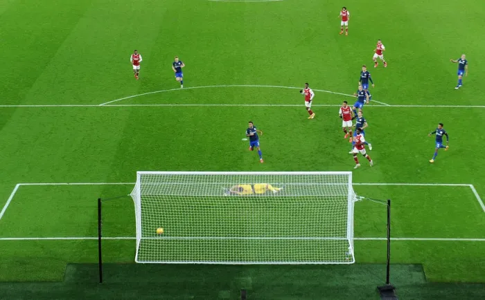 Framed Print : Aubameyang Scores: Arsenal vs Southampton, Premier League 2020-21 Framed Print : Aubameyang Scores: Arsenal vs Southampton, Premier League 2020-21