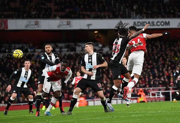 Aubameyang Scores First: Arsenal vs. Newcastle United, Premier League 2019-2020