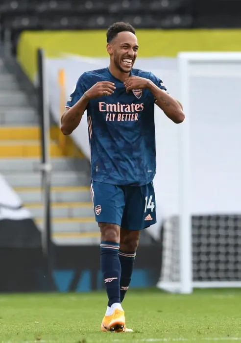 Framed Print : Aubameyang Scores Hat-Trick: Arsenal Thrash Fulham in Premier League Showdown (Fulham v Arsenal 2020-21) Framed Print : Aubameyang Scores Hat-Trick: Arsenal Thrash Fulham in Premier League Showdown (Fulham v Arsenal 2020-21)