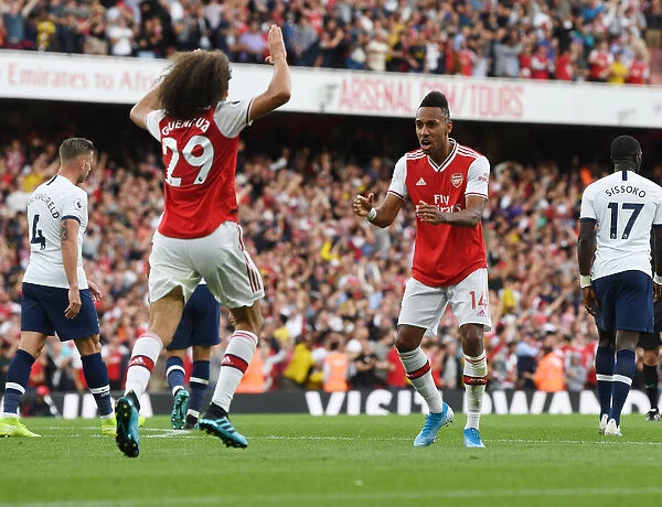 Aubameyang Scores His Second: Arsenal's Victory Over Tottenham in the 2019-20 Premier League