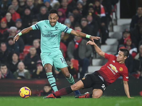 Aubameyang vs. Herrera: Premier League Showdown - Arsenal at Old Trafford (2018-19)