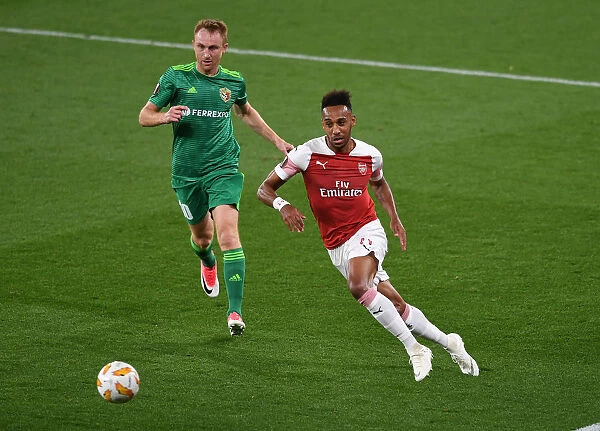 Aubameyang vs. Kobakhidze: A Tense Face-Off in Arsenal's Europa League Clash
