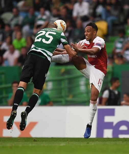 Aubameyang vs. Petrovic: Clash in the Europa League Between Sporting and Arsenal