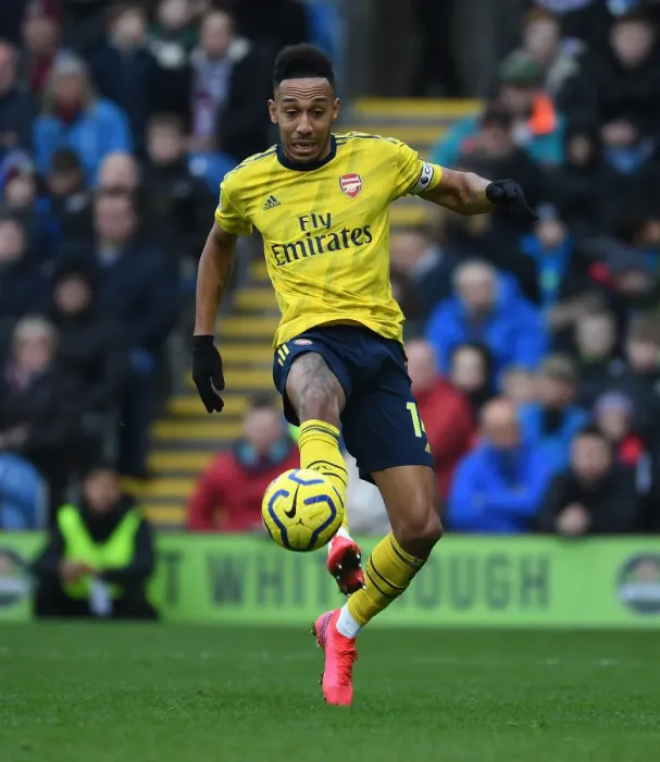 Framed Print : Aubameyang's Brilliance: Burnley vs. Arsenal, 2019-20 Premier League Framed Print : Aubameyang's Brilliance: Burnley vs. Arsenal, 2019-20 Premier League