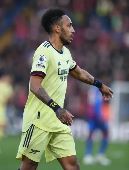 Framed Print : Aubameyang's Brilliance: Crystal Palace vs. Arsenal, 2020-21 Premier League