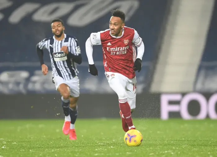 Framed Print : Aubameyang's Brilliant Performance: Arsenal's Victory over West Bromwich Albion (2020-21) Framed Print : Aubameyang's Brilliant Performance: Arsenal's Victory over West Bromwich Albion (2020-21)