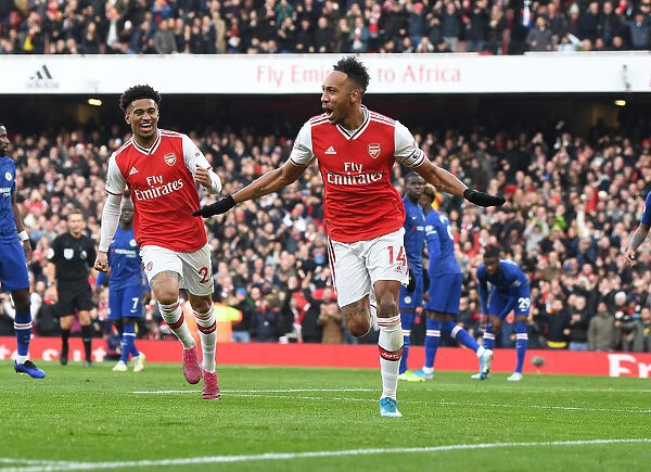 Aubameyang's Dramatic Winner: Arsenal Triumphs over Chelsea in the Premier League Showdown, 2019-20