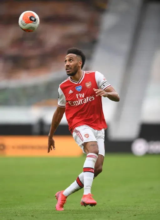 Framed Print : Aubameyang's Performance: Wolverhampton Wanderers vs. Arsenal FC, Premier League 2019-2020