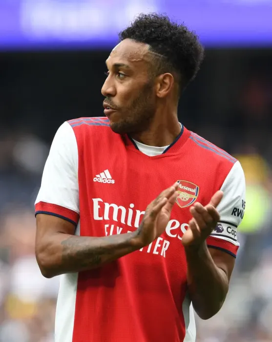 Framed Print : Aubameyang's Showdown at the New Stadium: Arsenal vs. Tottenham (2021-22) Framed Print : Aubameyang's Showdown at the New Stadium: Arsenal vs. Tottenham (2021-22)