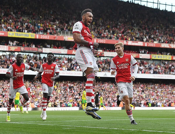 Aubameyang's Strike: Arsenal's Victory Against Norwich City in the 2021-22 Premier League
